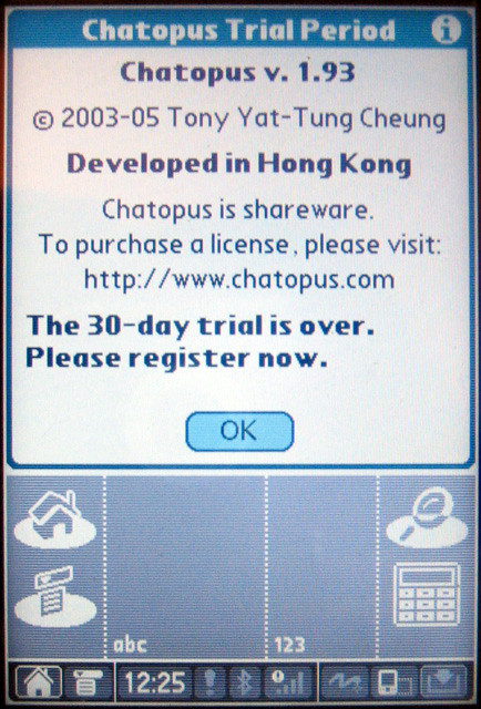 Chatopus版權畫面