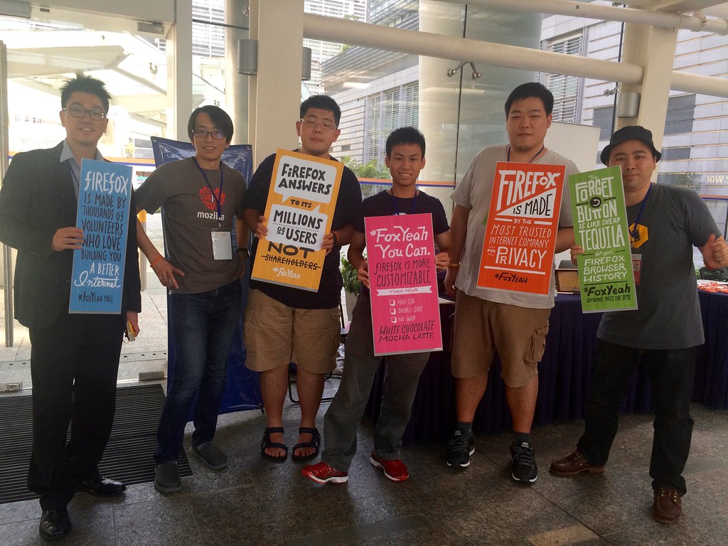 MozTW Mozillians #FoxYeah @ HKOSCon2015