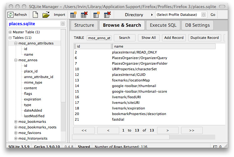 moz_anno_attributes: annos table內容