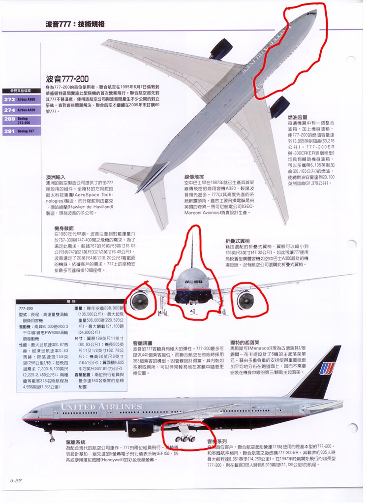 世界飛機 vol5 p22 印刷錯誤